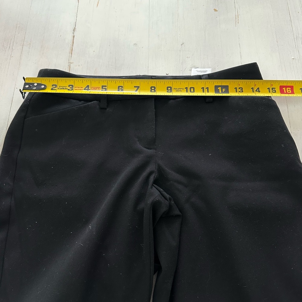Express Black Dress Pants editor pants size 2 work stretch - Picture 3 of 5